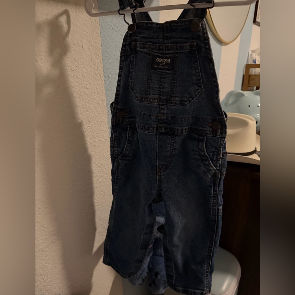 OshKosh B'gosh Dark Blue Overalls